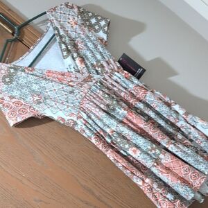 No Boundaries Multicolor Floral Dress